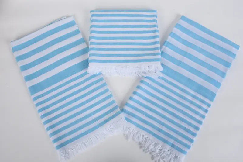 Custom Wedding Gift, 68x40 Cotton Striped Towel, Turkish Beach Towel Personalized, Bachelor Gifts, Guest Towel, Gift Boxes Towel, Lightweight towel - 6