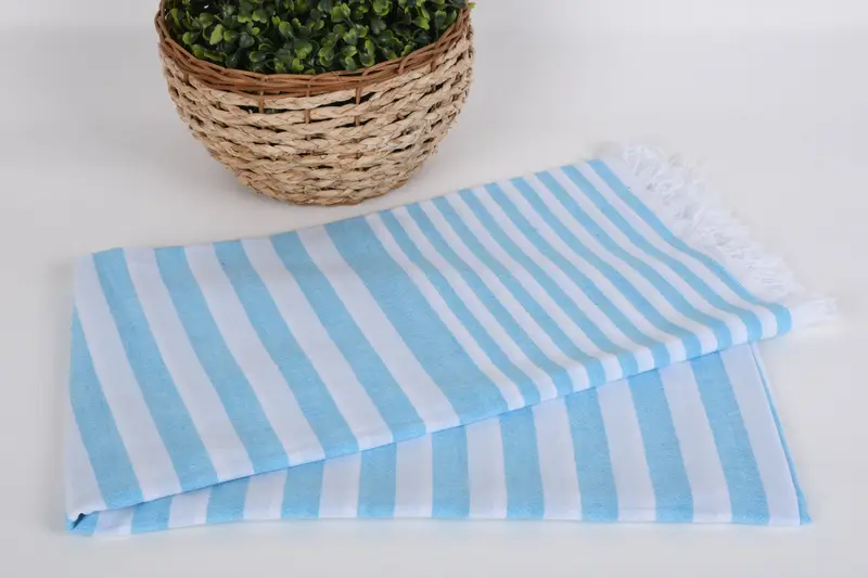 Custom Wedding Gift, 68x40 Cotton Striped Towel, Turkish Beach Towel Personalized, Bachelor Gifts, Guest Towel, Gift Boxes Towel, Lightweight towel - 4