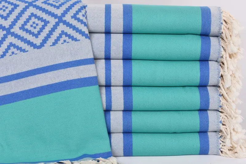 Baby -Jungen Geschenk, Sommertuch, Yoga -Handtuch, Urlaubstuch, 70x36 Baumwoll -Sonne -Designtuch, Geschenk für sie, personalisierte Geschenke, Hauswärmungsgeschenk - 2