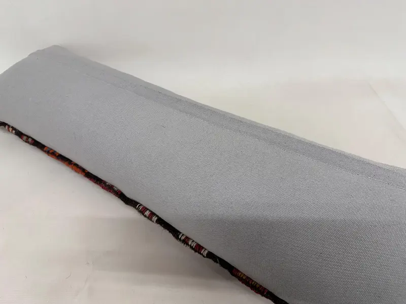 Cushion Cover, Office Chair Pillow Sham, Vintage Pillow, 12x43 White Cushion Cover, Vintage Kilim Throw Pillow, Home Decor Pillow - 7