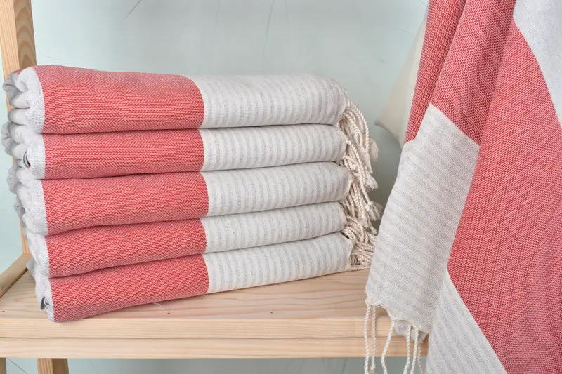 Bachelorette Gifts, Bachelorette Party Gifts For Bride, Gifts For Him, Bridesmaid Favors, 68x40 Cotton Striped Towel, Bachelor Gifts, Holiday Towel - 1