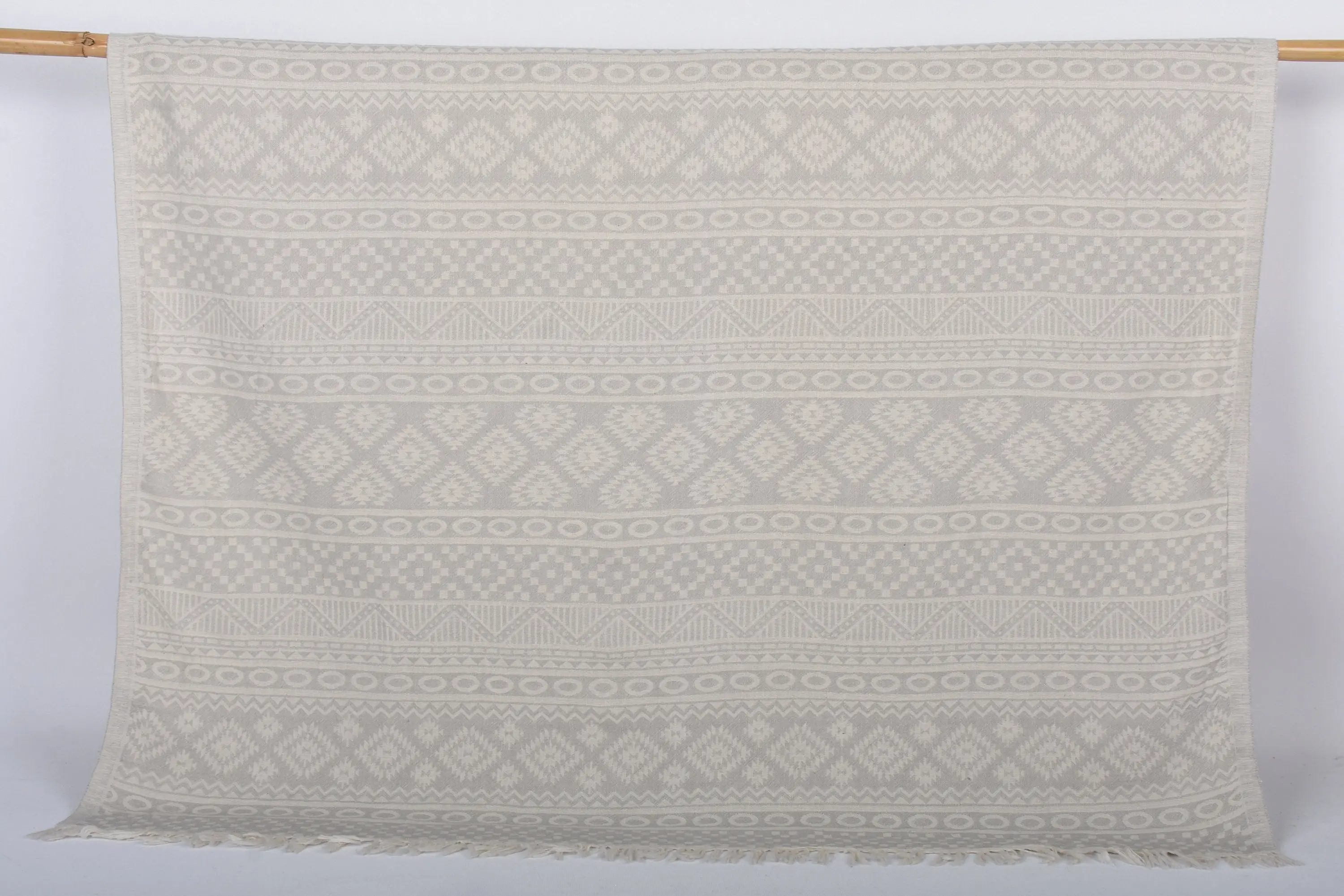 Bachelorette Personalized Geometric Towel, 67x36 Inches, Organic Cotton - 1