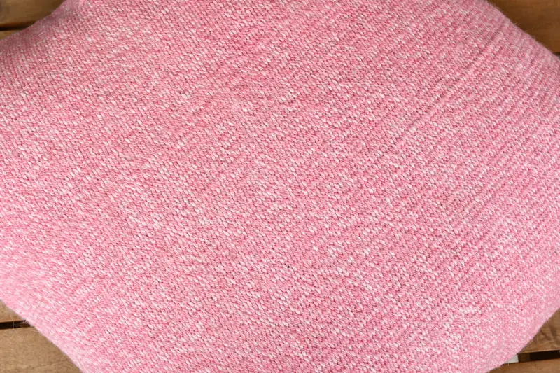 18x18 Pink Cushion, Cushion Case, Pillow for Sofa, Vintage Kilim Pillow, Designer Throw Pillow Case, Vintage Kilim Throw Pillow - 4