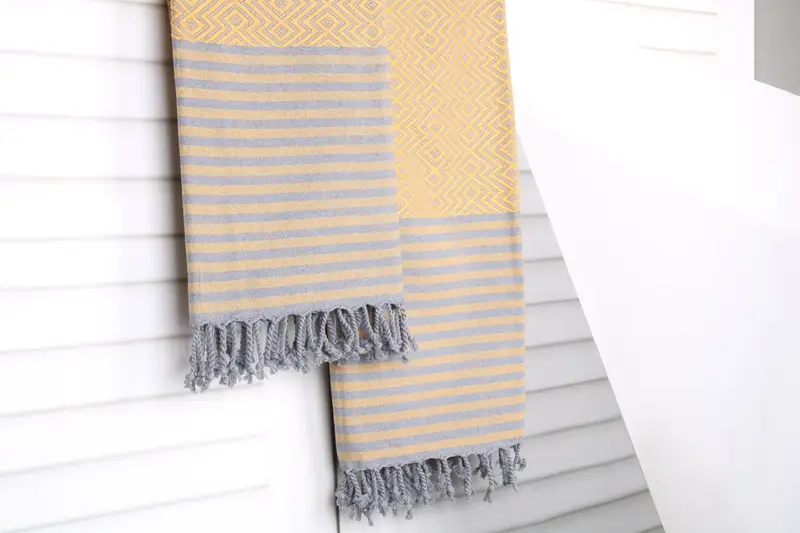Memorial Gift, Personalized Gift, Gym Towel, Absorbent Turkish towel, Cotton towel, Personalized Bridesmaid Beach Towel, 70x40 Cotton Diamond Towel - 8