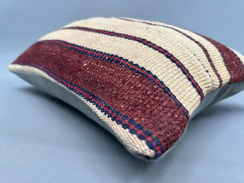 12x20 Beige Pillow Cover, Kilim Pillow Cover, Colorful Cushion Case, Interior Designer Pillow, Cushion, Home Decor Pillow, Floor Pillow - 6
