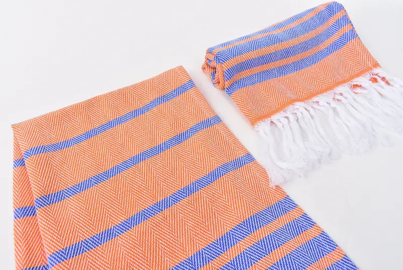 Bridal Gifts, Bachelor Towel, 40x20 Cotton Zig zag Towel, Organic Towel, Gift For Him, Wedding Favors, Turkish Towel Hand Towel, Personalized Gift - 7