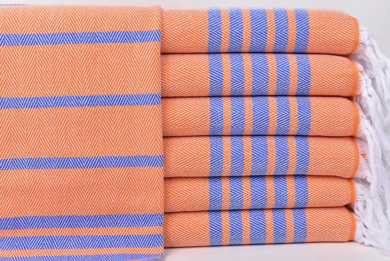 Bridal Gifts, Bachelor Towel, 40x20 Cotton Zig zag Towel, Organic Towel, Gift For Him, Wedding Favors, Turkish Towel Hand Towel, Personalized Gift - 1