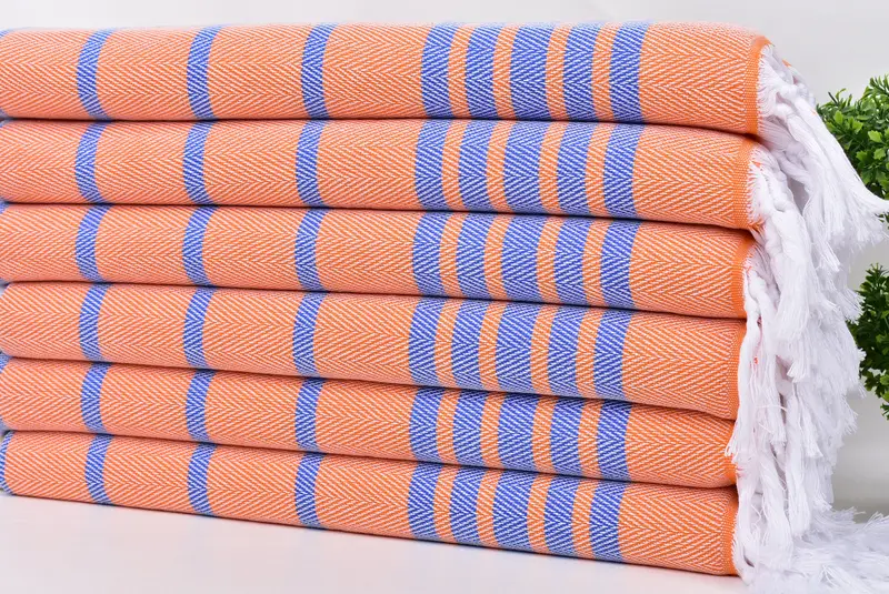 Bridal Gifts, Bachelor Towel, 40x20 Cotton Zig zag Towel, Organic Towel, Gift For Him, Wedding Favors, Turkish Towel Hand Towel, Personalized Gift - 3
