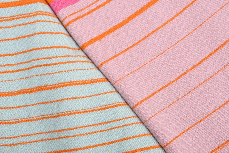 70x40 Cotton Striped Towel, Maid Of Honor Gift, Gift For Her, Thin and lightweight Turkish peshtemal, Luxury towel, Wedding Favors, Scarf Towel - 5