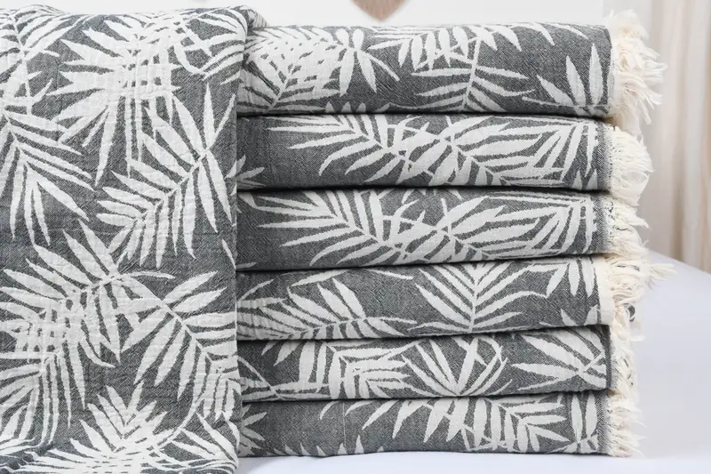 Thanksgiving Tablecloth, Custom Blanket, 100x80 Cotton Floral Patterned Towel, Decorative Blanket, Tablecloth, Bachelorette Party Favors Beach - 1