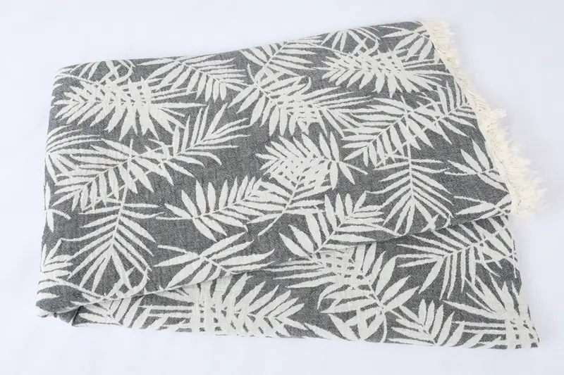 Thanksgiving Tablecloth, Custom Blanket, 100x80 Cotton Floral Patterned Towel, Decorative Blanket, Tablecloth, Bachelorette Party Favors Beach - 5