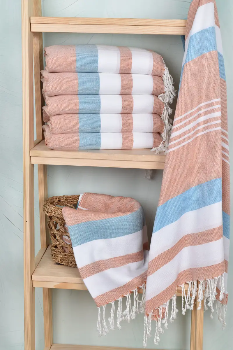 Gifts For Him, 70x40 Cotton Striped Towel, Merry Christmas Gifts, Monogrammed Beach Towel, Embroidery Towel, Bachelor Gifts, Decorative Towel - 3