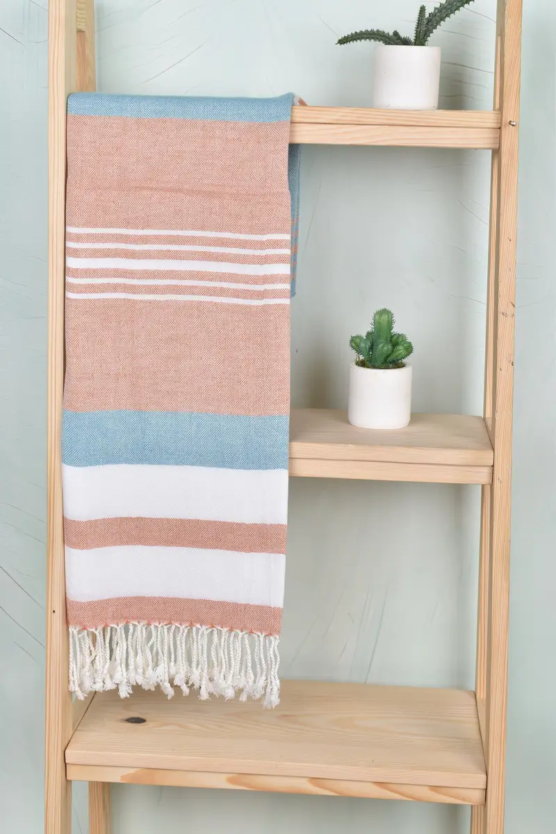 Gifts For Him, 70x40 Cotton Striped Towel, Merry Christmas Gifts, Monogrammed Beach Towel, Embroidery Towel, Bachelor Gifts, Decorative Towel - 8