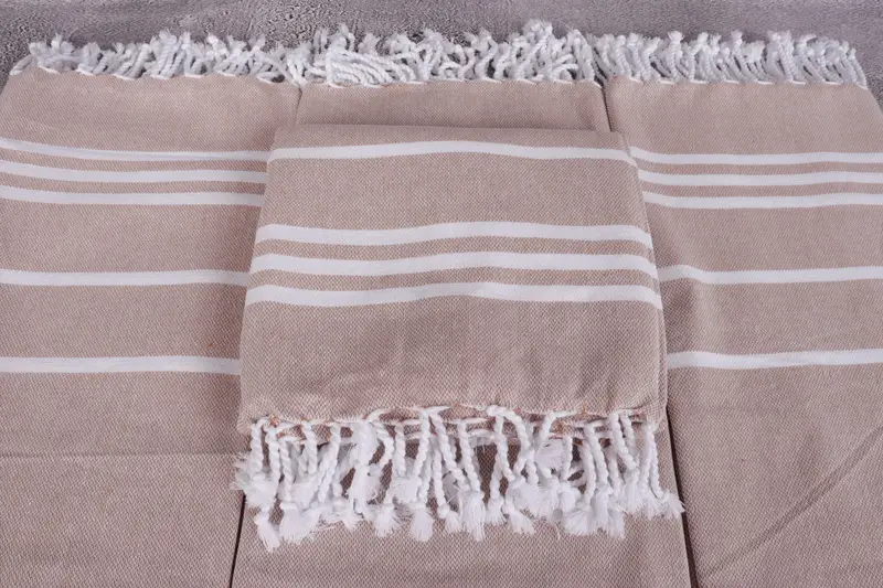 Personalized Gift For Her, Quick-dry towel, Turkish Towel Personalized, Bachelorette Party Favors, Bridesmaid Gifts, 70x40 Cotton Striped Towel - 4