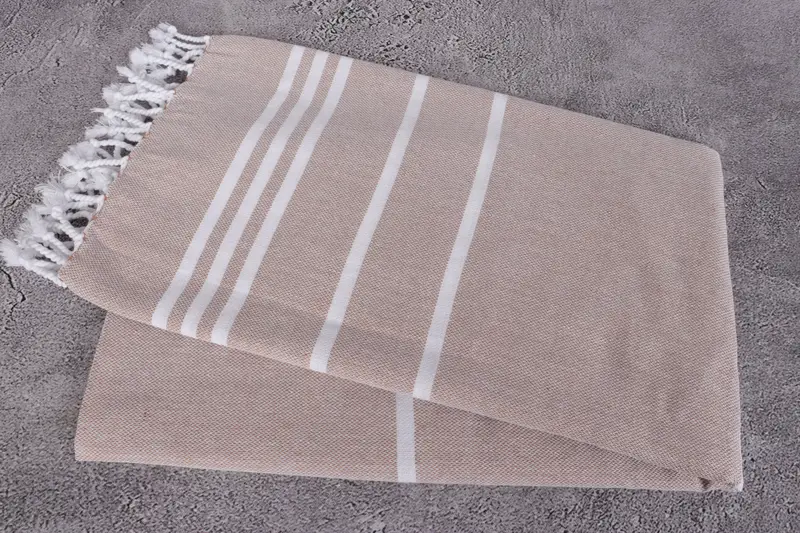 Personalized Gift For Her, Quick-dry towel, Turkish Towel Personalized, Bachelorette Party Favors, Bridesmaid Gifts, 70x40 Cotton Striped Towel - 6