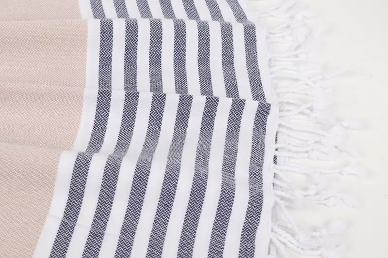 Best Beach Towel, 70x40 Cotton Striped Towel, Handmade Gift, Luxury Turkish beach towel for summer vacation, Gift For Her, Halloween Gifts - 8