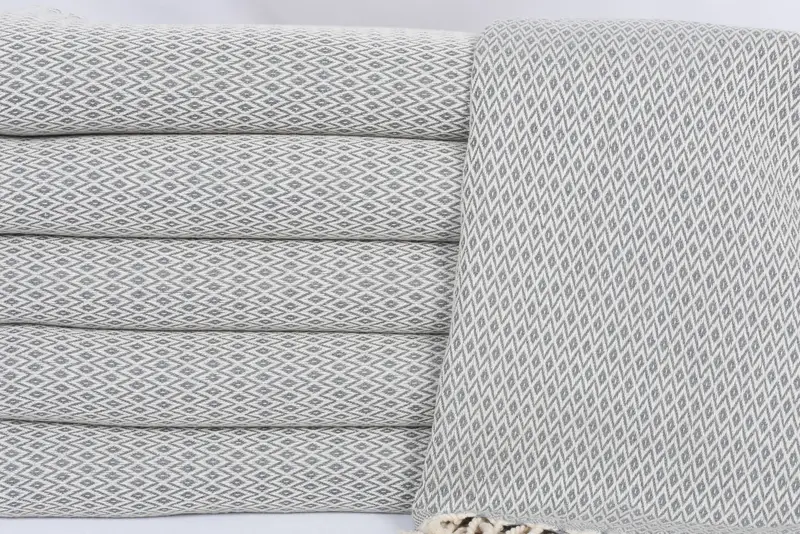 Baby Boy Gift, Monogram Turkish Towel, Pool Towels, 70x40 Cotton Diamond Towel, Bachelorette Party Gifts Bridesmaids, Quick-Dry Beach Towel - 2