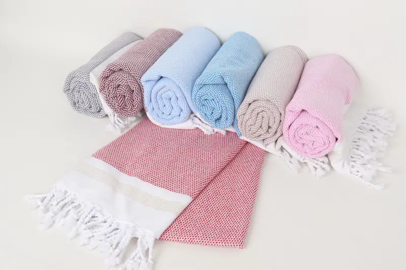 Turkish bath towel for spa, Bachelorette Gifts, Peshtemal, Custom Wedding Towel, Travel towel, 70x40 Cotton Striped Towel, Personalized Gift - 4