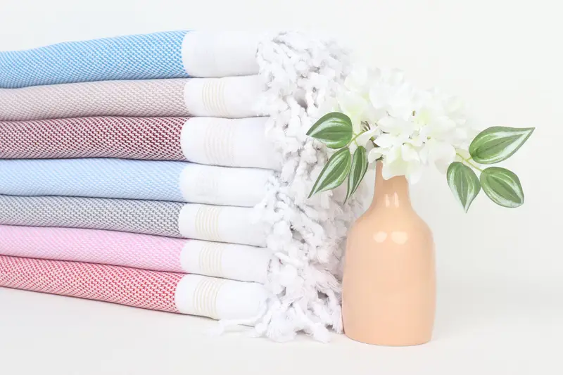 Turkish bath towel for spa, Bachelorette Gifts, Peshtemal, Custom Wedding Towel, Travel towel, 70x40 Cotton Striped Towel, Personalized Gift - 2