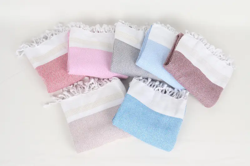 Turkish bath towel for spa, Bachelorette Gifts, Peshtemal, Custom Wedding Towel, Travel towel, 70x40 Cotton Striped Towel, Personalized Gift - 3