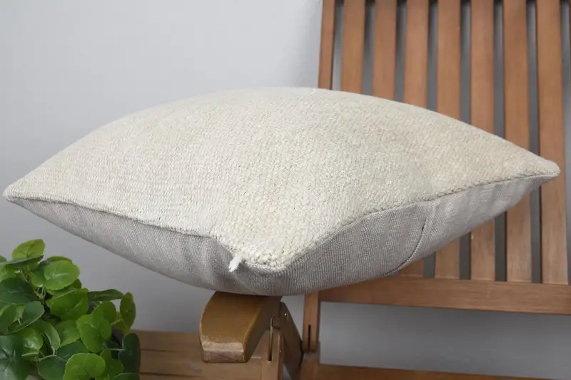Pillow for Couch, Patio Cushion, Kilim Cushion Sham, Cushion, Vintage Kilim Throw Pillow, 20x20 Beige Pillow Sham, Bohemian Cushion Cushion Cover - 6
