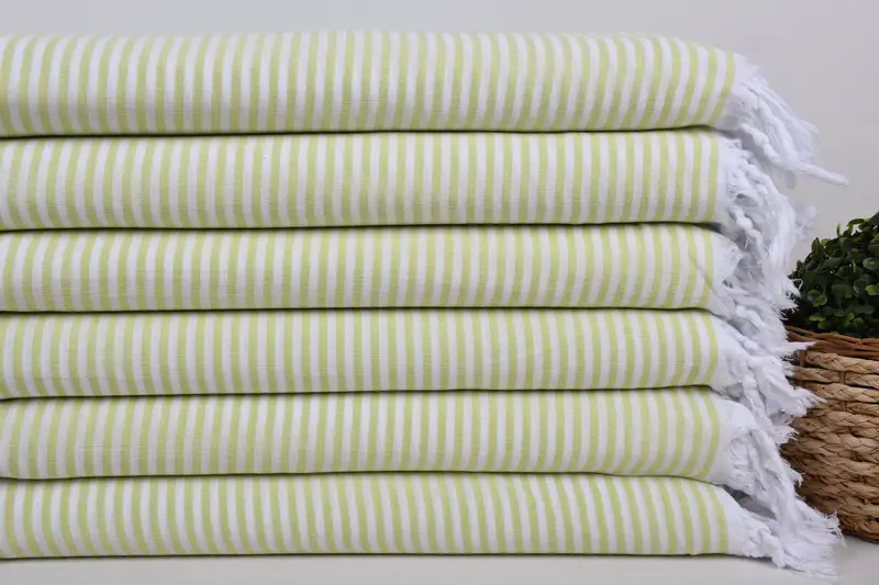 Bachelor Bachelorette Party Favors, 68x36 Cotton Striped Towel, Grandma Gift, Luxury Beach Towel, Beach towel, Beach Wedding Favor, Best Friend Gift - 2