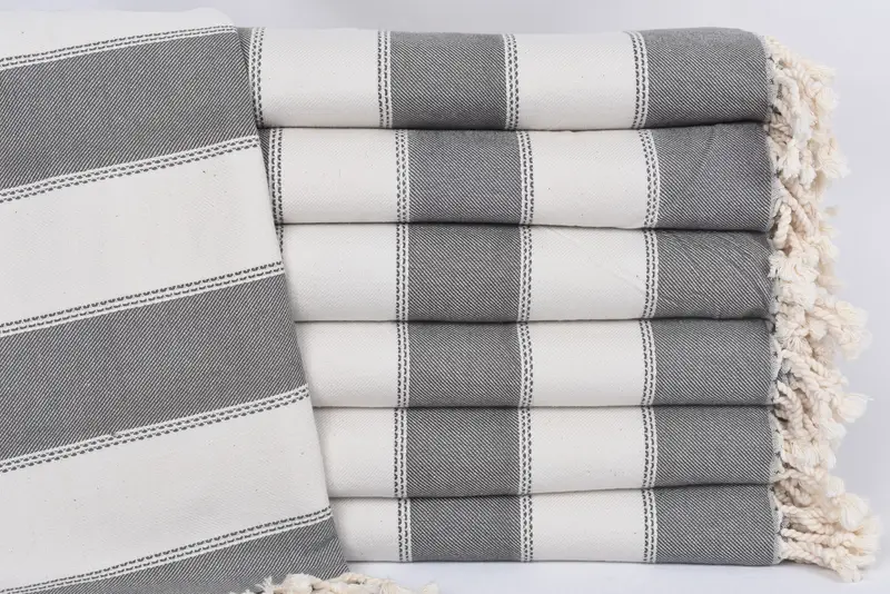 Bridesmaid Proposal Gift, Personalized Towel, Antibacterial Turkish peshtemal towel, Gift For Her, Absorbent towel, 68x36 Cotton Striped Towel
