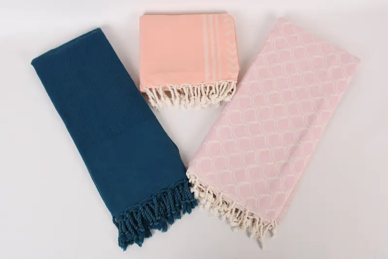 Bridesmaid Gift, Turkish towel, Luxury towel, Pool Towels, Birthday Gift, 70x40 Cotton Set of 8 Towel, Decorative Towel, Embroidered Turkish Towel - 6