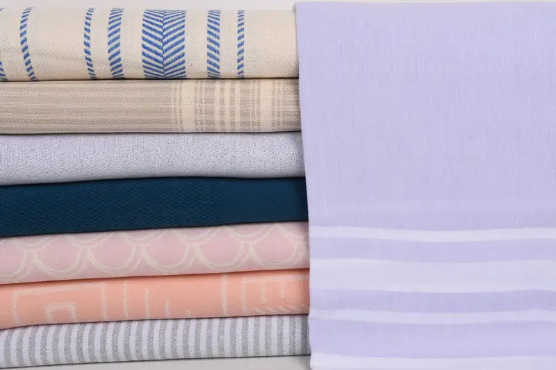 Bridesmaid Gift, Turkish towel, Luxury towel, Pool Towels, Birthday Gift, 70x40 Cotton Set of 8 Towel, Decorative Towel, Embroidered Turkish Towel - 1
