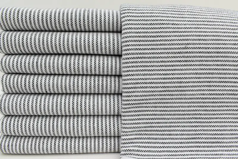Gift Towel, Bachelor Towel, Personalized Hand Towel, Monogram Hand Towel, Monogram Kitchen Towel, 40x18 Cotton Striped Towel, Handmade Gift - 2