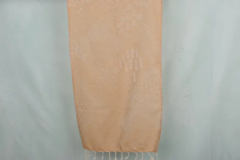 Personalized Mustard Cotton Tea Towel Monogram Kitchen Towel, 36x18 Inches