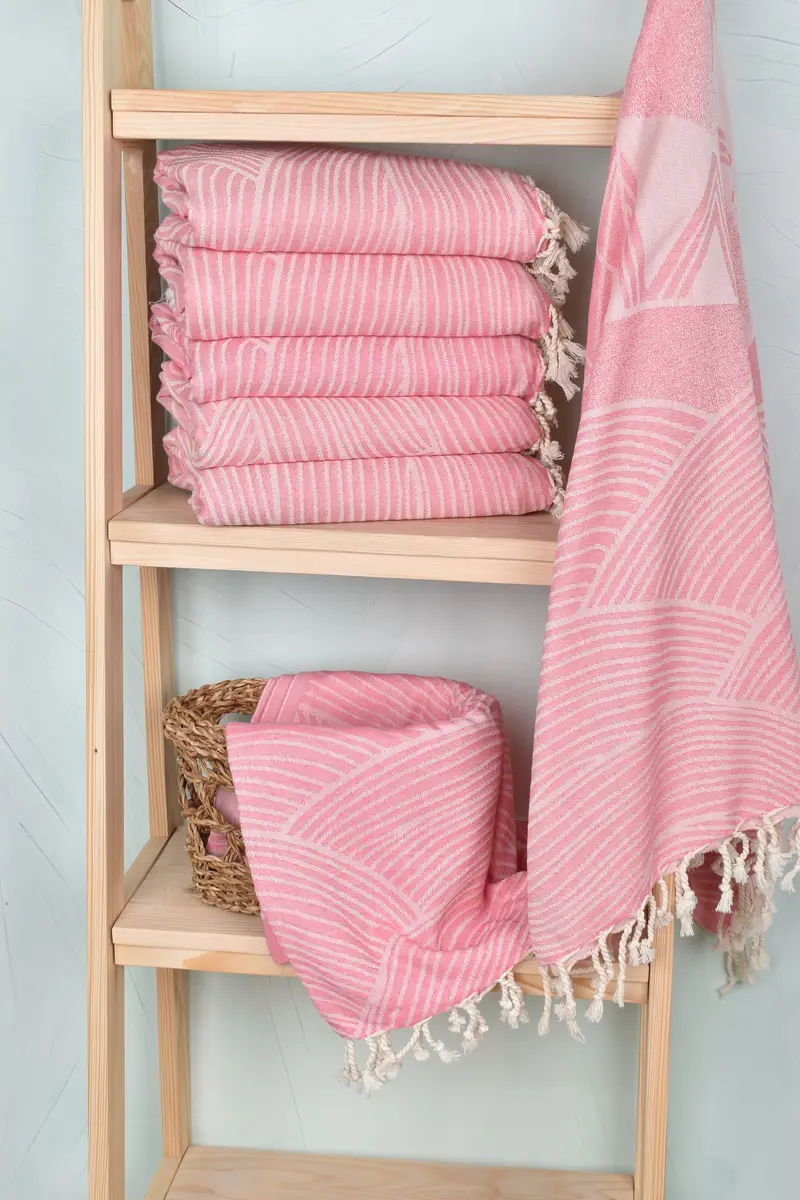68x40 Cotton Striped Design Towel, Gift For Bride, Personalized Beach Towel, Eco-friendly Turkish peshtemal towel, Custom Beach Towel, Gift For Him - 4