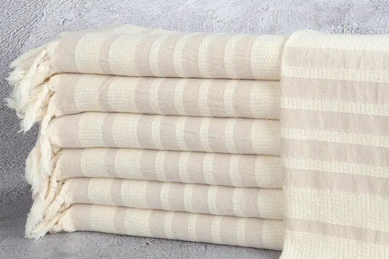 Boyfriend Gift, 40x16 Cotton Striped Towel, Best Friend Gift Ideas, Towel With Name, Personalized Gifts, Personalized Hand Towel, Bridesmaid Gifts - 1