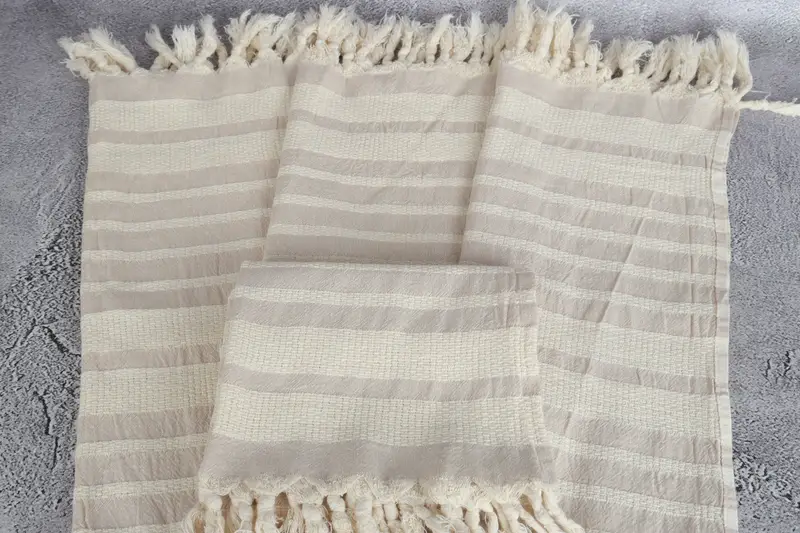 Boyfriend Gift, 40x16 Cotton Striped Towel, Best Friend Gift Ideas, Towel With Name, Personalized Gifts, Personalized Hand Towel, Bridesmaid Gifts - 4