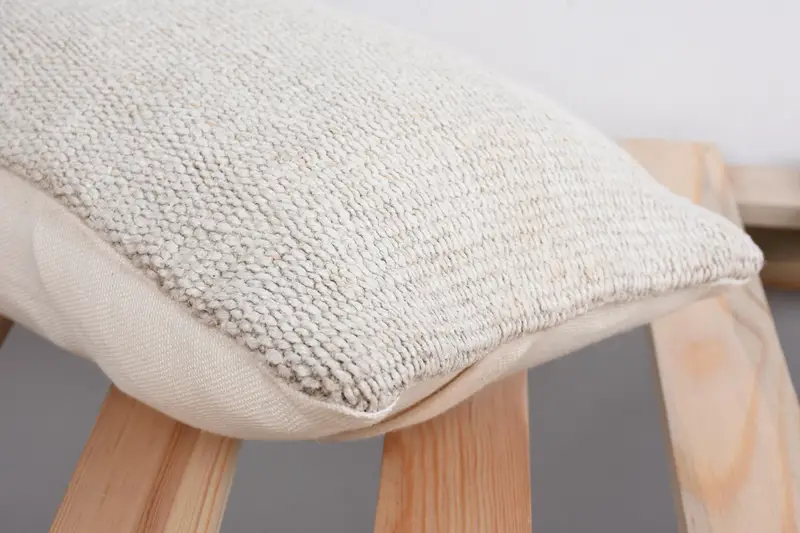 Kilim Cushion Sham, Comfy Throw Cushion Cover, Pillow for Sofa, 8x16 Beige Pillow Cover, Pillow, Vintage Pillow, Accent Pillow Sham - 7