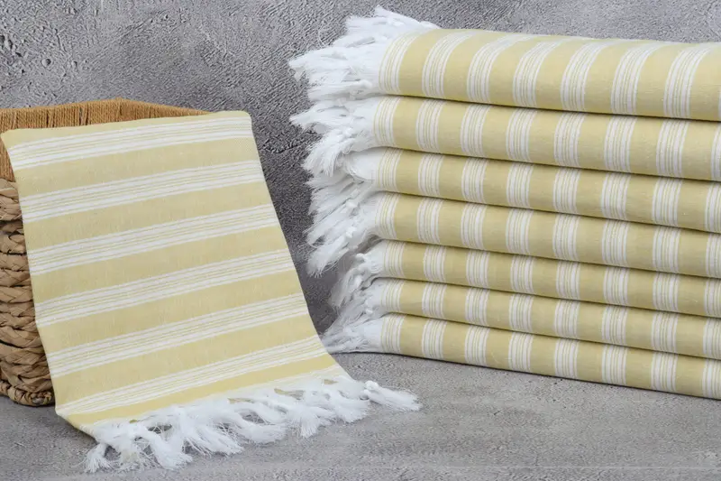 Bachelorette Party Gift, 70x40 Cotton Striped Towel, Bachelor Towel, Yoga Towel, Bridal Party Gifts, Sand-resistant towel, Quick-Dry Beach Towel - 3