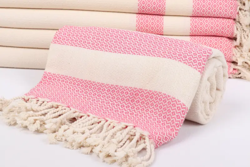 Christmas Favors, Decorative Towel, Lightweight towel, 70x40 Cotton Geometric Towel, Friends Beach Towel, Peshtemal Towel, Absorbent towel - 4