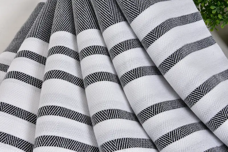 Personalized Gifts, Customized Towels, 68x36 Cotton Chevron Towel, Custom Wedding Gift From Bridesmaid, Custom Wedding Gift, Luxury towel, Spa Towel - 5