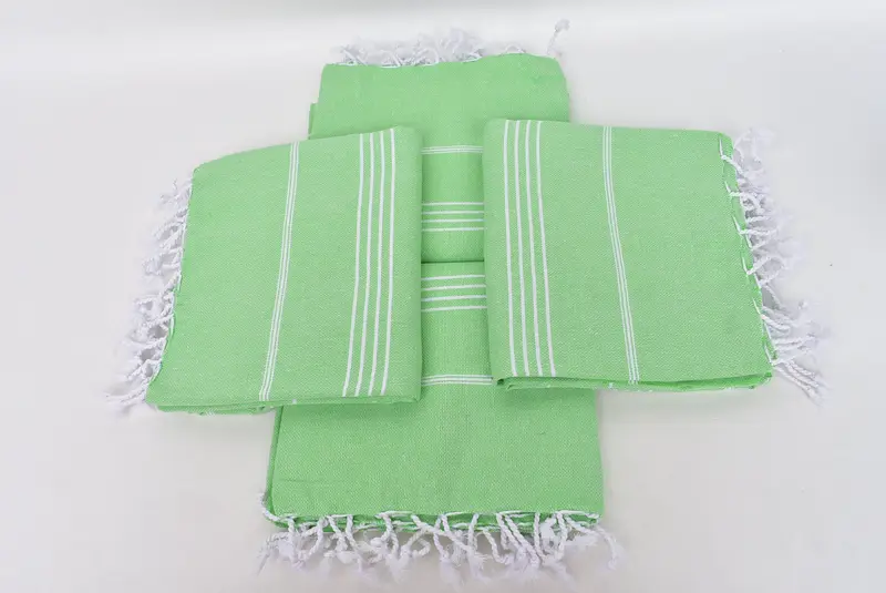 Bridal Shower Gifts, Sand-resistant Turkish towel for the beach, Fouta towel, 70x40 Cotton Striped Towel, Gym Towel, Custom Gift, Lightweight towel - 6