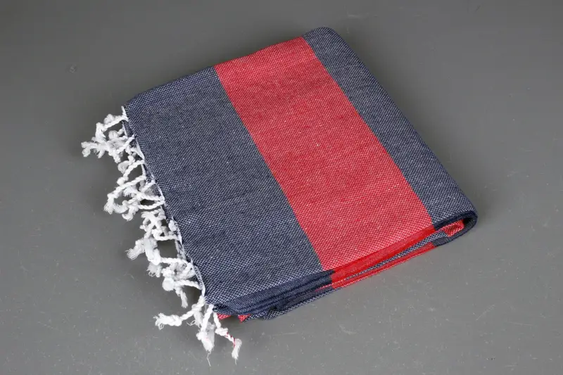 Wedding Gift, Large Turkish Towel, Embroidery Towels, Custom Gift, Best lightweight Turkish towel for travel USA, 70x40 Cotton Striped Towel - 6