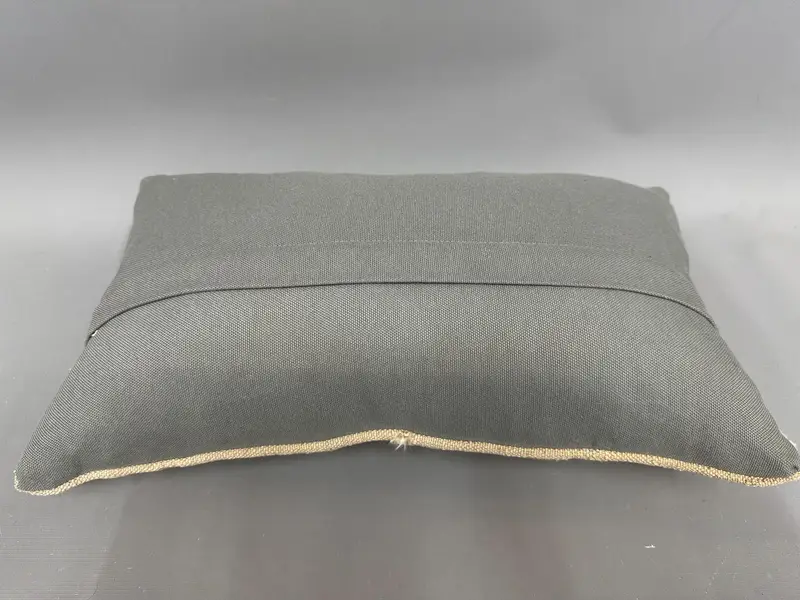 Kilim yastık sham, açık destek yastığı sahte, etnik yastık sahte, Türk yastığı, 12x20 bej yastık kapağı, kanepe için yastık, yastık - 7
