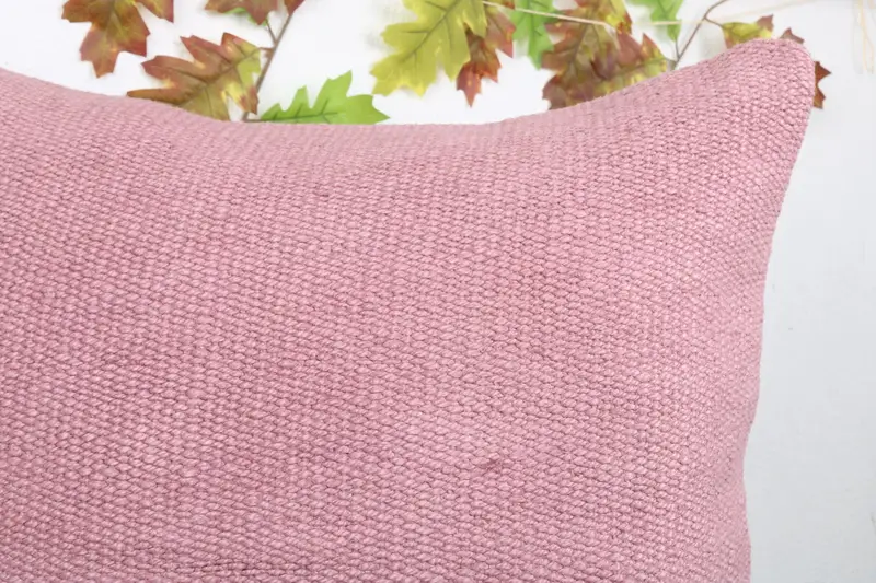 Boho Pillow Sham Cover, Gift Pillow, Pillow for Sofa, Pillow Cover, Accent Throw Pillow Case, 24x24 Pink Pillow Case, Seat Pillow Case - 6