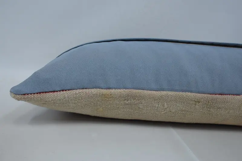 Cushion Case, Outdoor Patio Cushion, Seat Cushion, Home Decor Pillow, Kilim Pillow Cover, 16x48 Beige Pillow Cover, Kilim Pillow - 6
