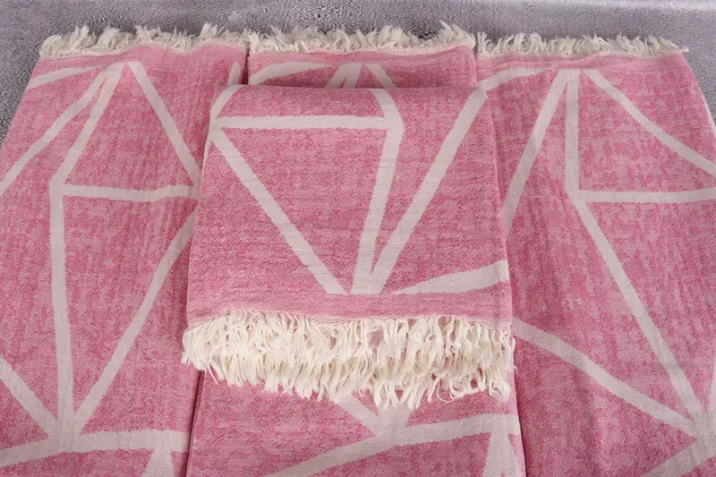 Bathroom Towel, Summer Towel, Turkish bath towel, 70x40 Cotton Asymmetric Design Towel, Luxury towel, Luxury Beach Towel, Bachelorette Party Favors - 5