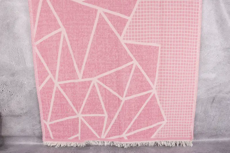 Bathroom Towel, Summer Towel, Turkish bath towel, 70x40 Cotton Asymmetric Design Towel, Luxury towel, Luxury Beach Towel, Bachelorette Party Favors - 1