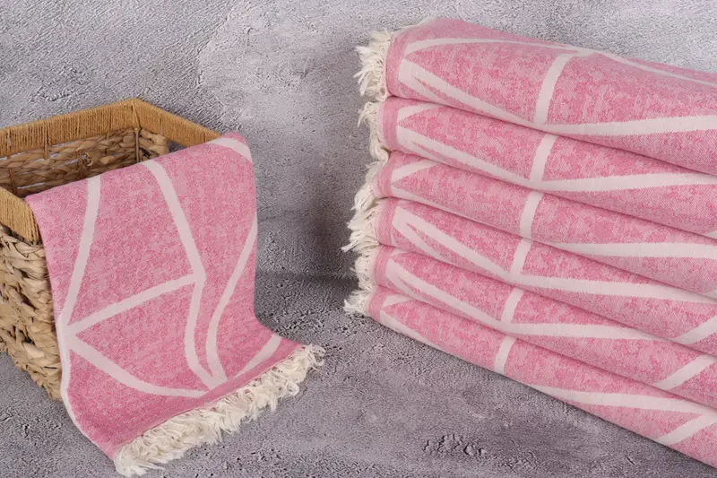 Bathroom Towel, Summer Towel, Turkish bath towel, 70x40 Cotton Asymmetric Design Towel, Luxury towel, Luxury Beach Towel, Bachelorette Party Favors - 4