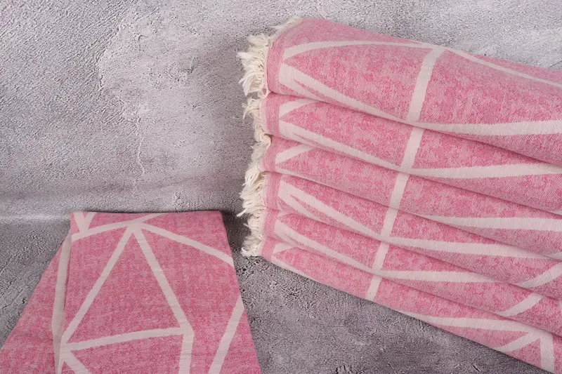 Bathroom Towel, Summer Towel, Turkish bath towel, 70x40 Cotton Asymmetric Design Towel, Luxury towel, Luxury Beach Towel, Bachelorette Party Favors - 3