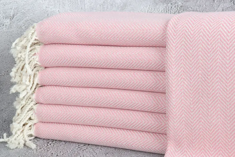 Peshtemal beach towel with unique design, Home Gift, Peshtemal Towel, 70x40 Cotton Herringbone Towel, Beach towel, Personalized Bridesmaid Gift - 1