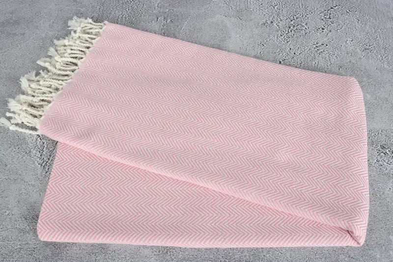 Peshtemal beach towel with unique design, Home Gift, Peshtemal Towel, 70x40 Cotton Herringbone Towel, Beach towel, Personalized Bridesmaid Gift - 6