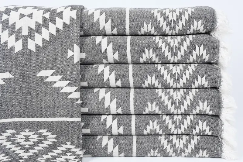 Girl Trip Party Favor, Personalized Dish Towel, Wedding Gift, Personalized Hand Towel, Christmas Gift, Bachelorette Towel, 40x20 Cotton Kilim Towel - 1